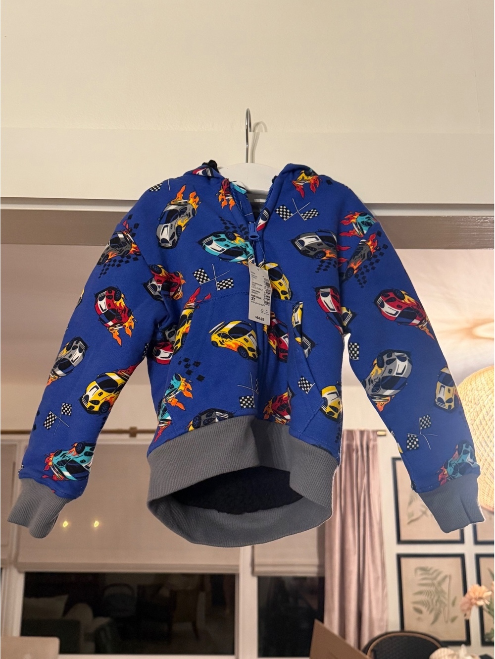 NWT Toddled Boys Racecar Jacket